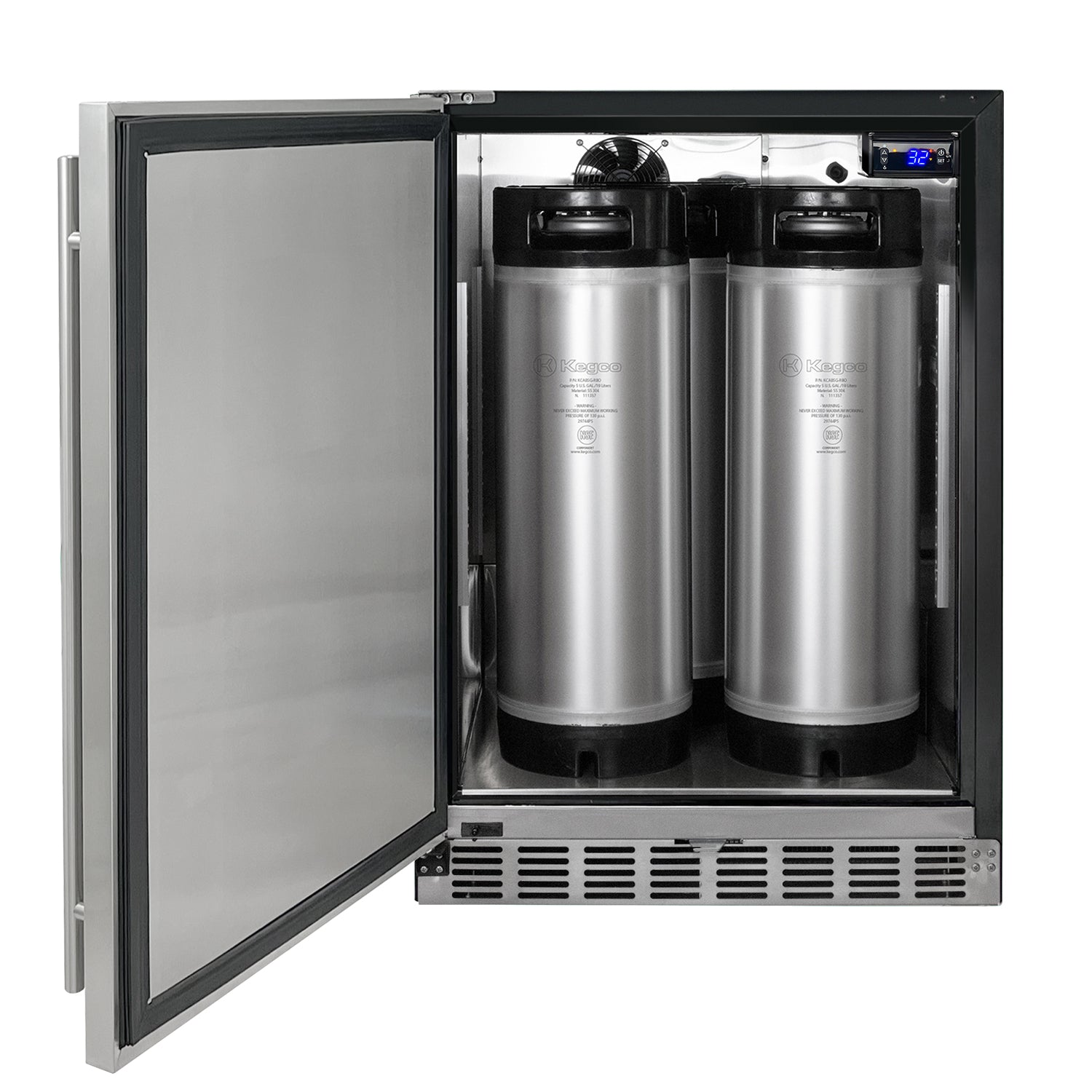 Kegco ICHK38BSU-L-2 kegerator