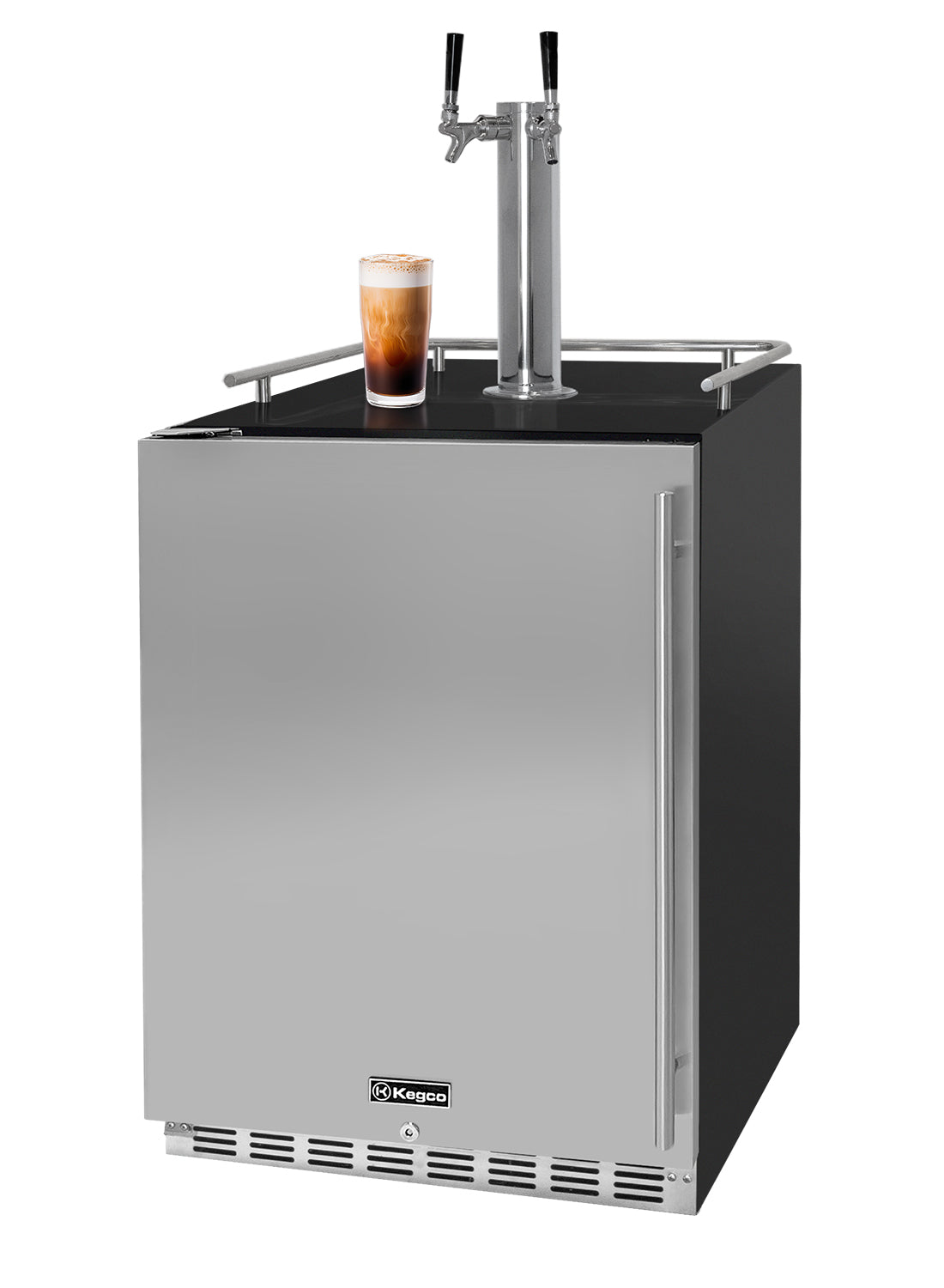 Kegco ICHK38BSU-L-2 cold brew coffeeFridge