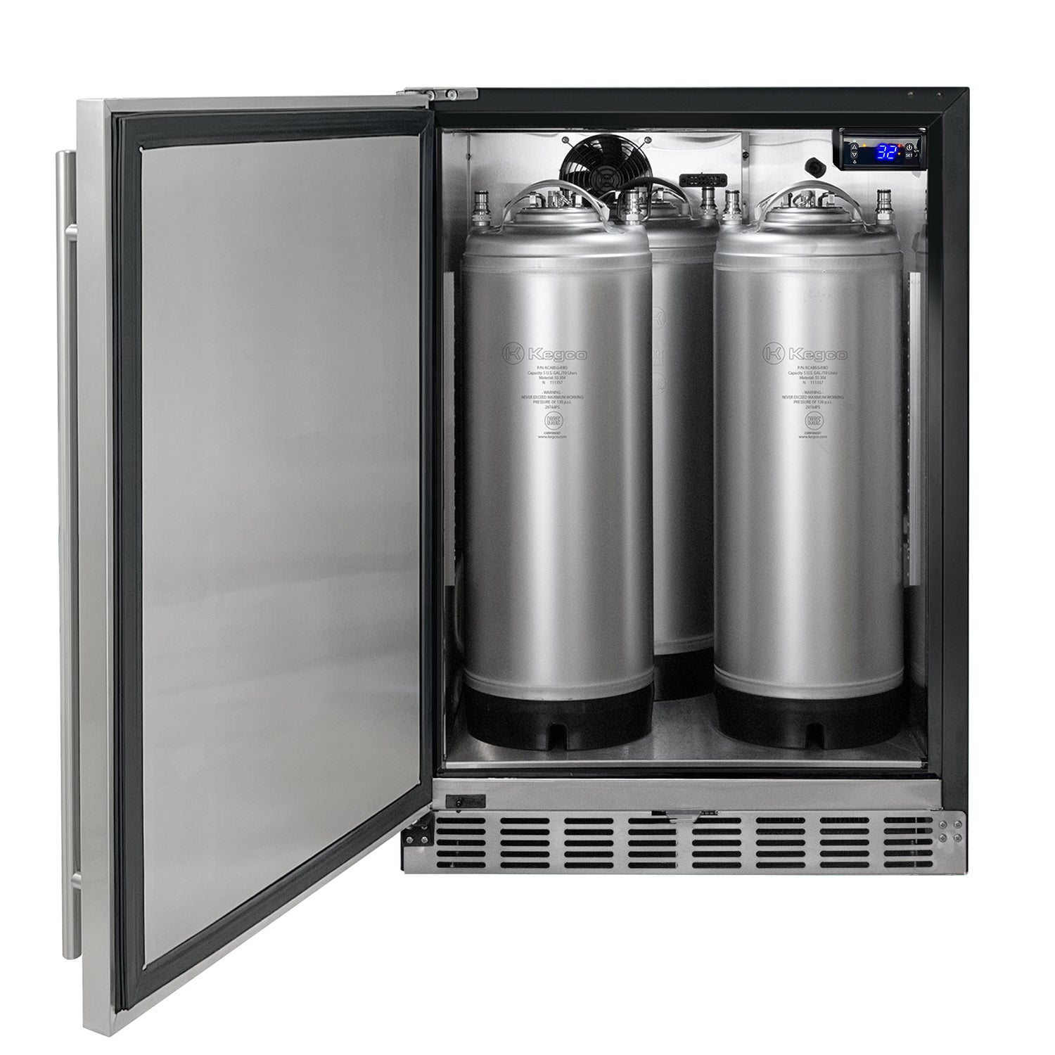 Kegco ICHK38BSU-L-3 kegerator