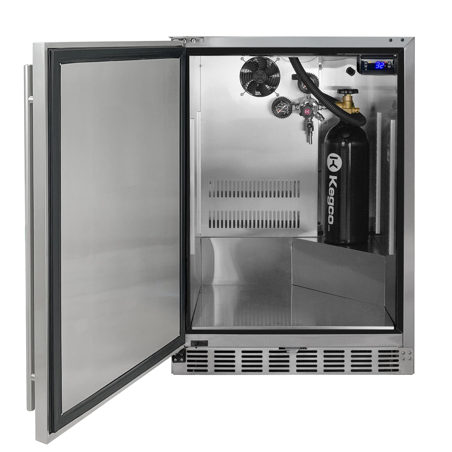 Kegco ICHK38SSU-L-2 kegerator