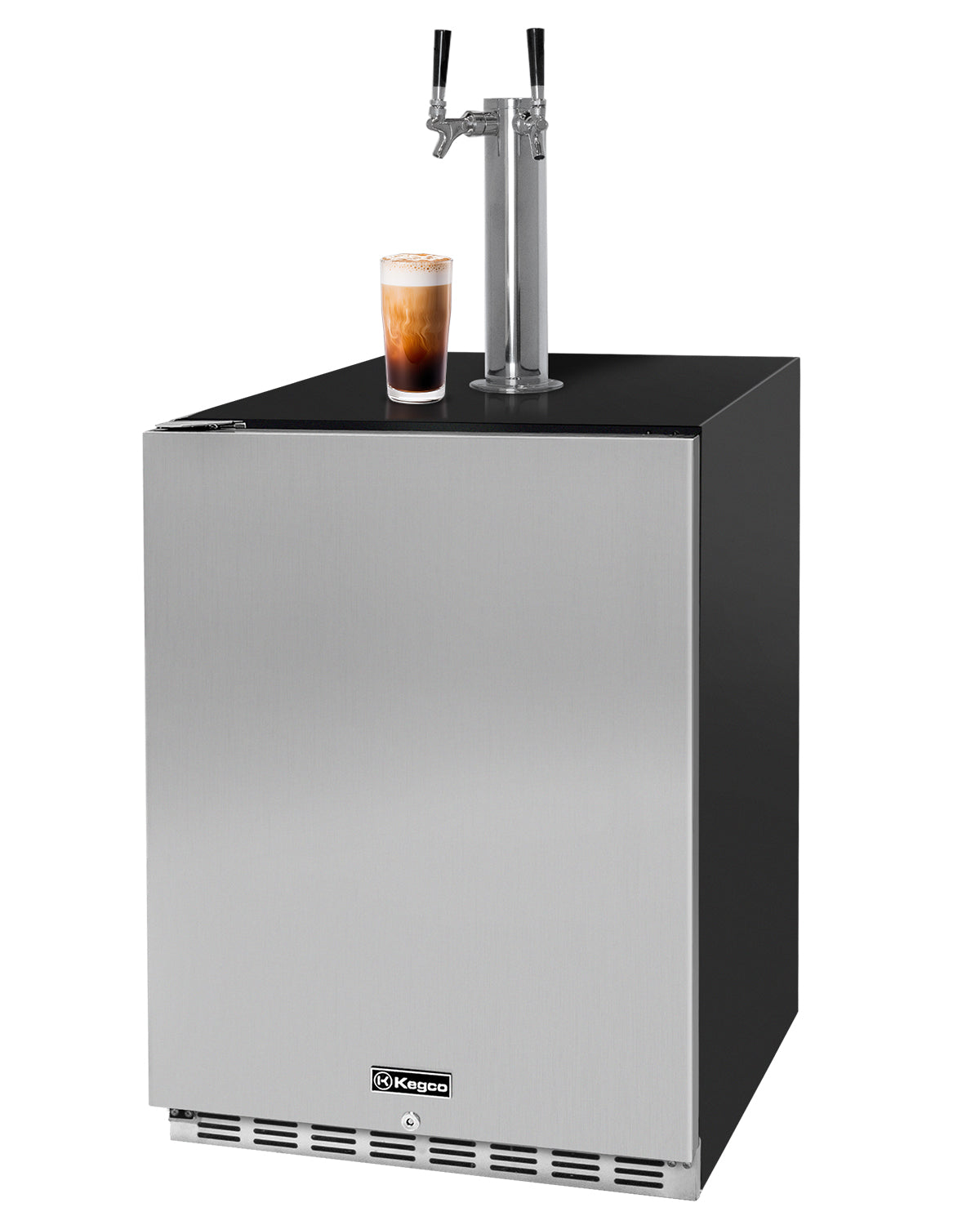 Kegco ICHK48BSA-L-2 cold brew coffee ada kegerator
