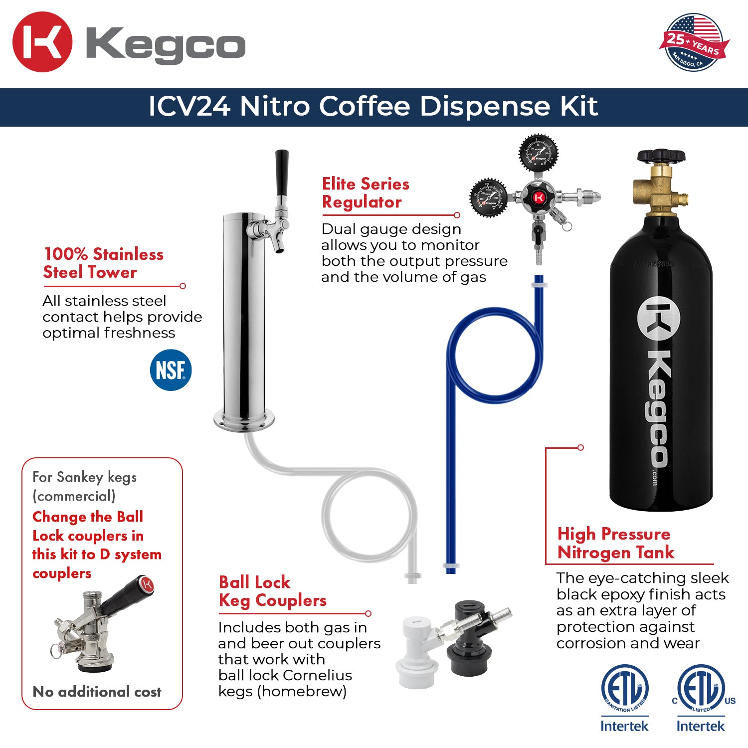 Kegco dispense kit