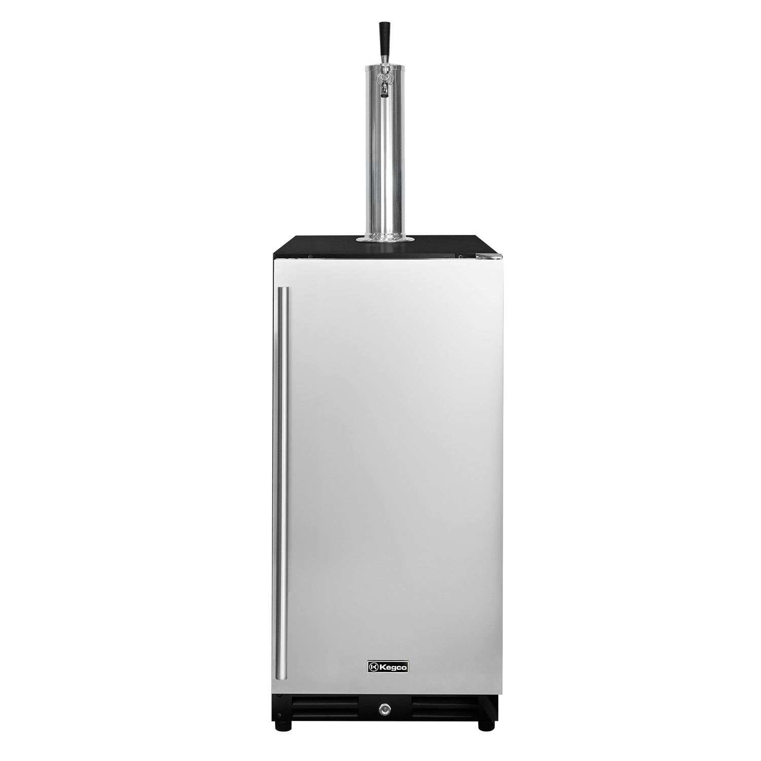 Kegco VSK-15U-BSR 15 inch built-in undercounter kegerator