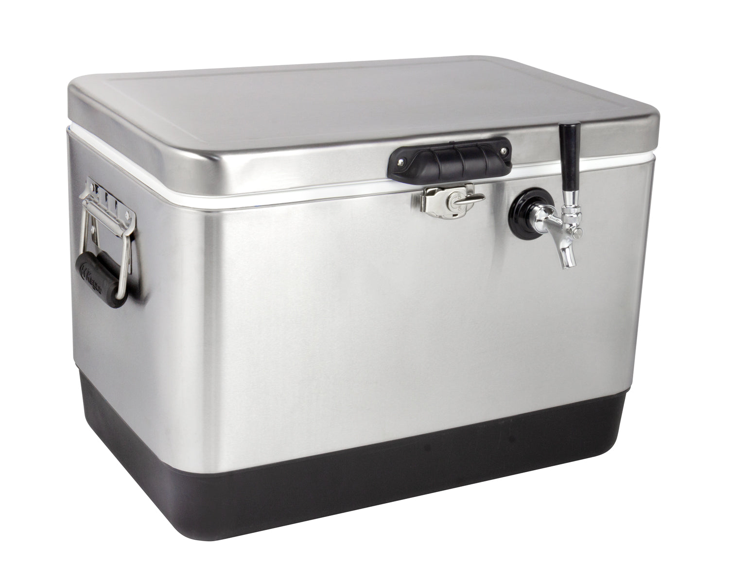 Kegco 50 Liter Single Tap Stainless Steel Jockey Box