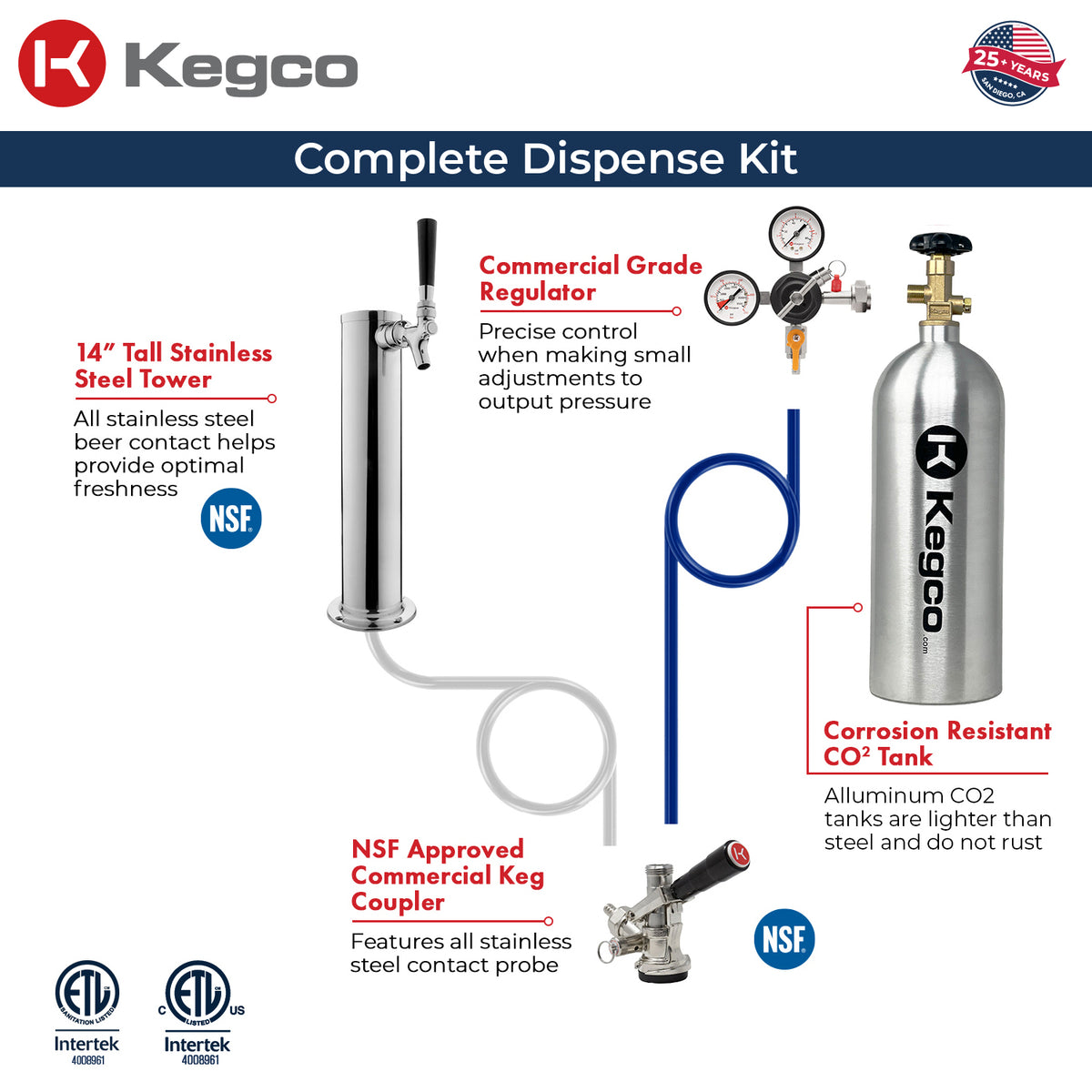 Digital Kegerator K309B-1 Kit