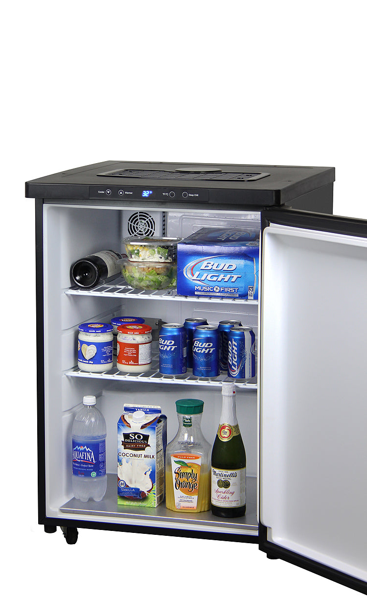 Kegco Three-Faucet Beer Fridge