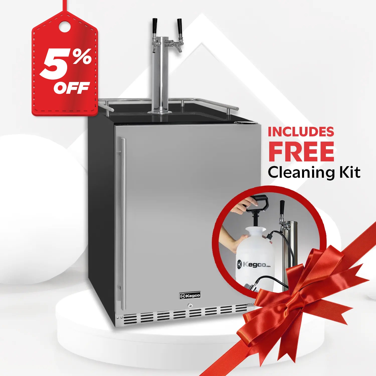 Kegco HK38BSU-2 Beer Fridge