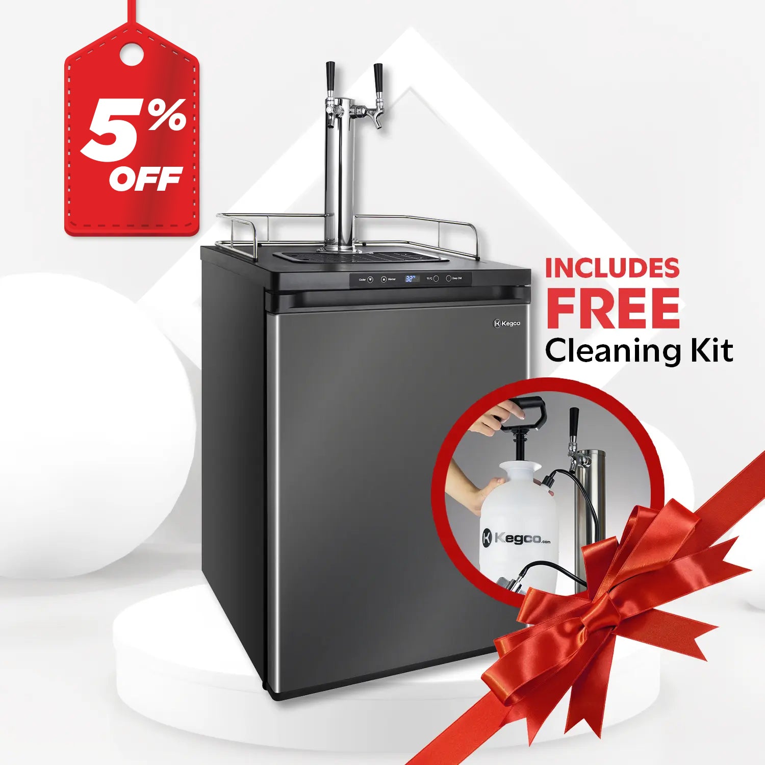 Two-Tap Keg Dispensers