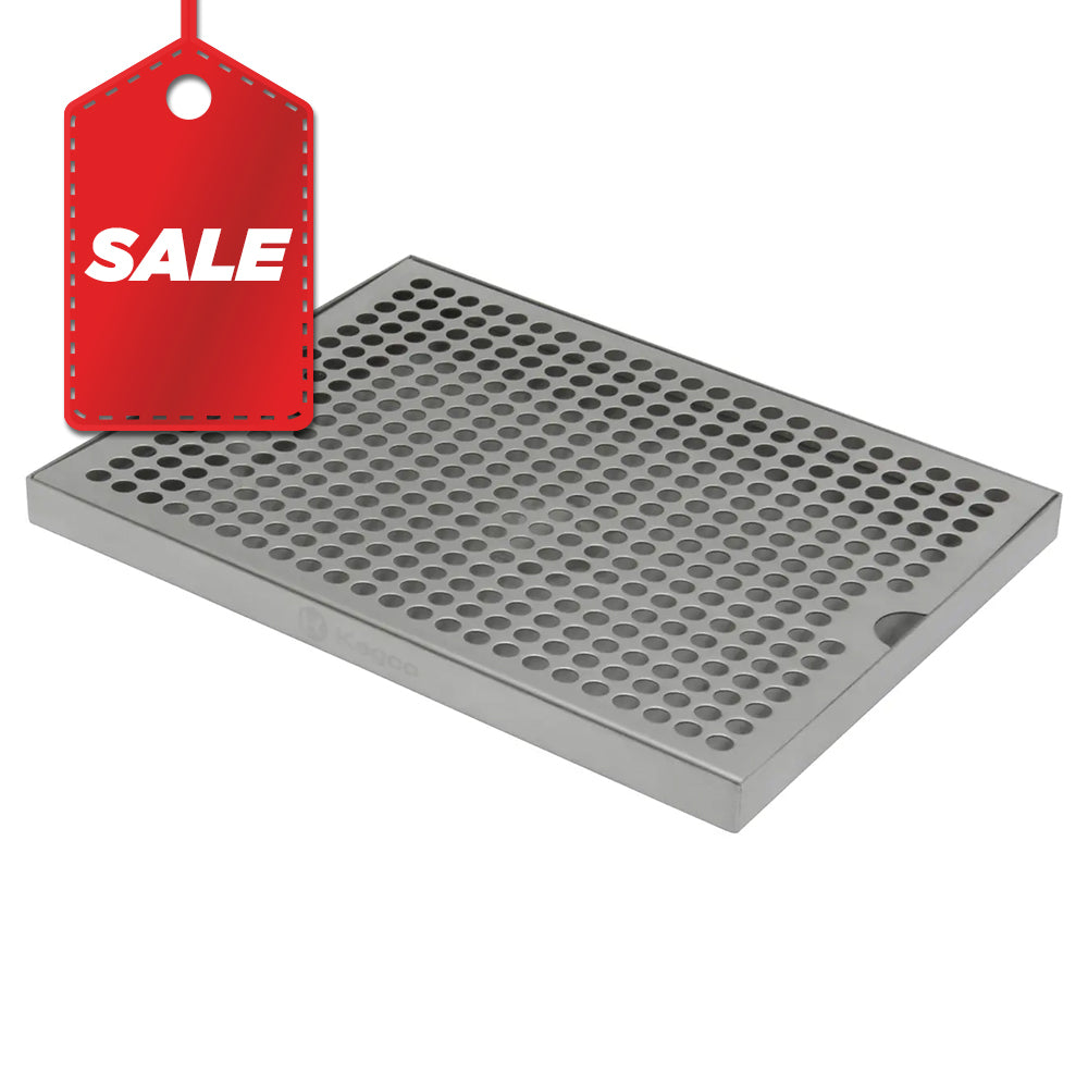 12" x 9" Surface Mount Drip Tray without Drain