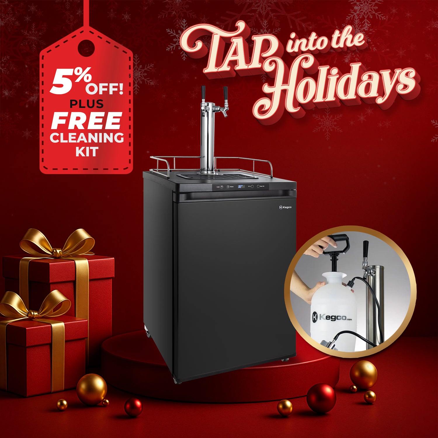 Kegco K309B-2NK Beer Dispensers