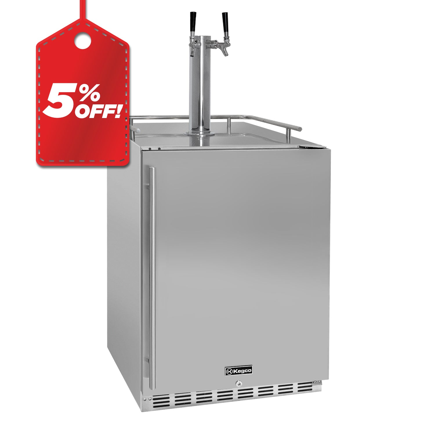 Kegco HK38SSU-2 Beer Fridge
