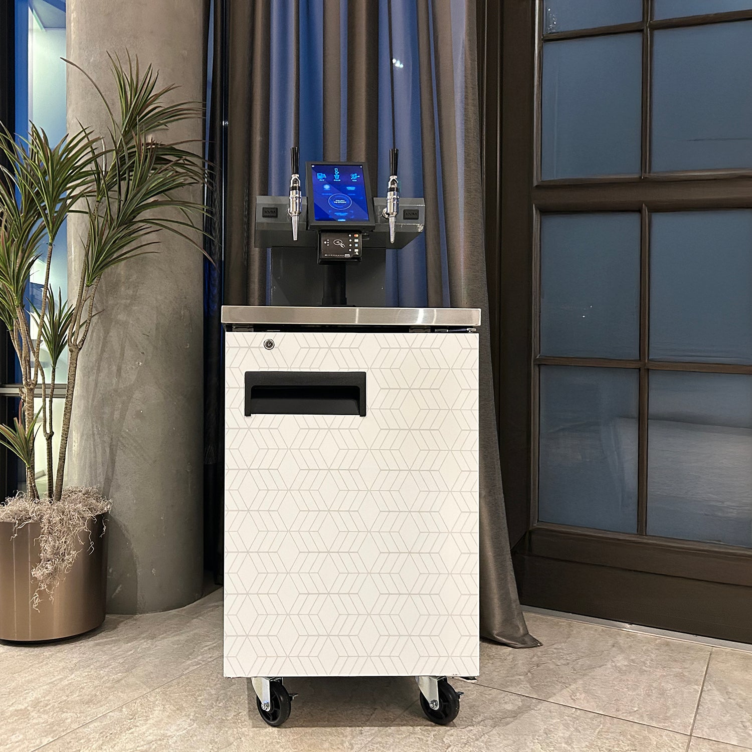 KVM-XCK-2B Kegco Kegerator Vending Machine