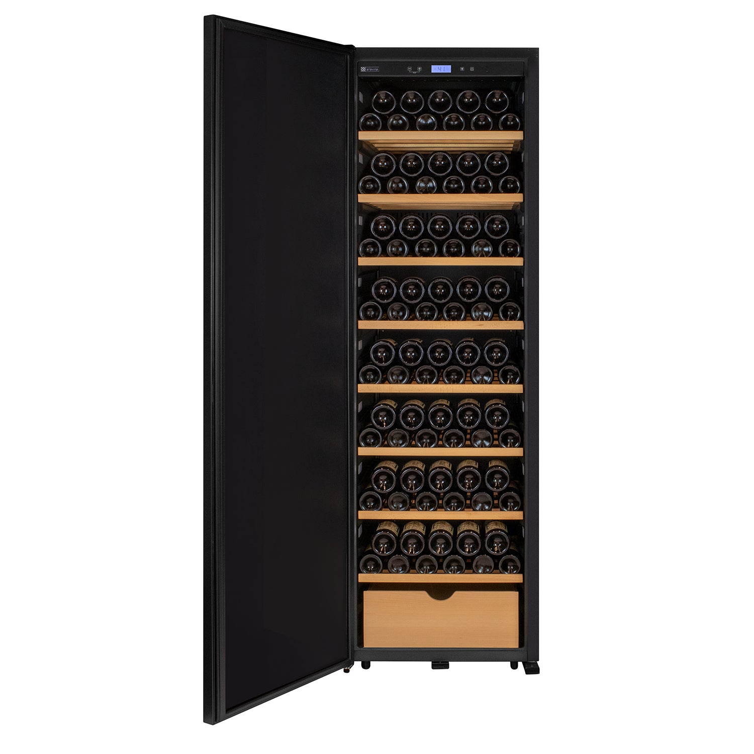 Allavino KWR-8185 185 bottle freestanding solid door wine refrigerator