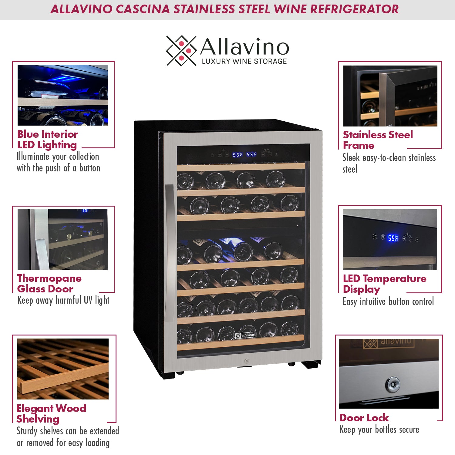 Allavino Cascina KWR47D-2SR features