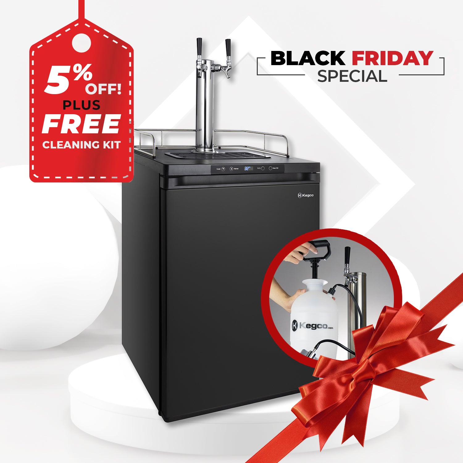 Kegco K309B-2NK Beer Dispensers