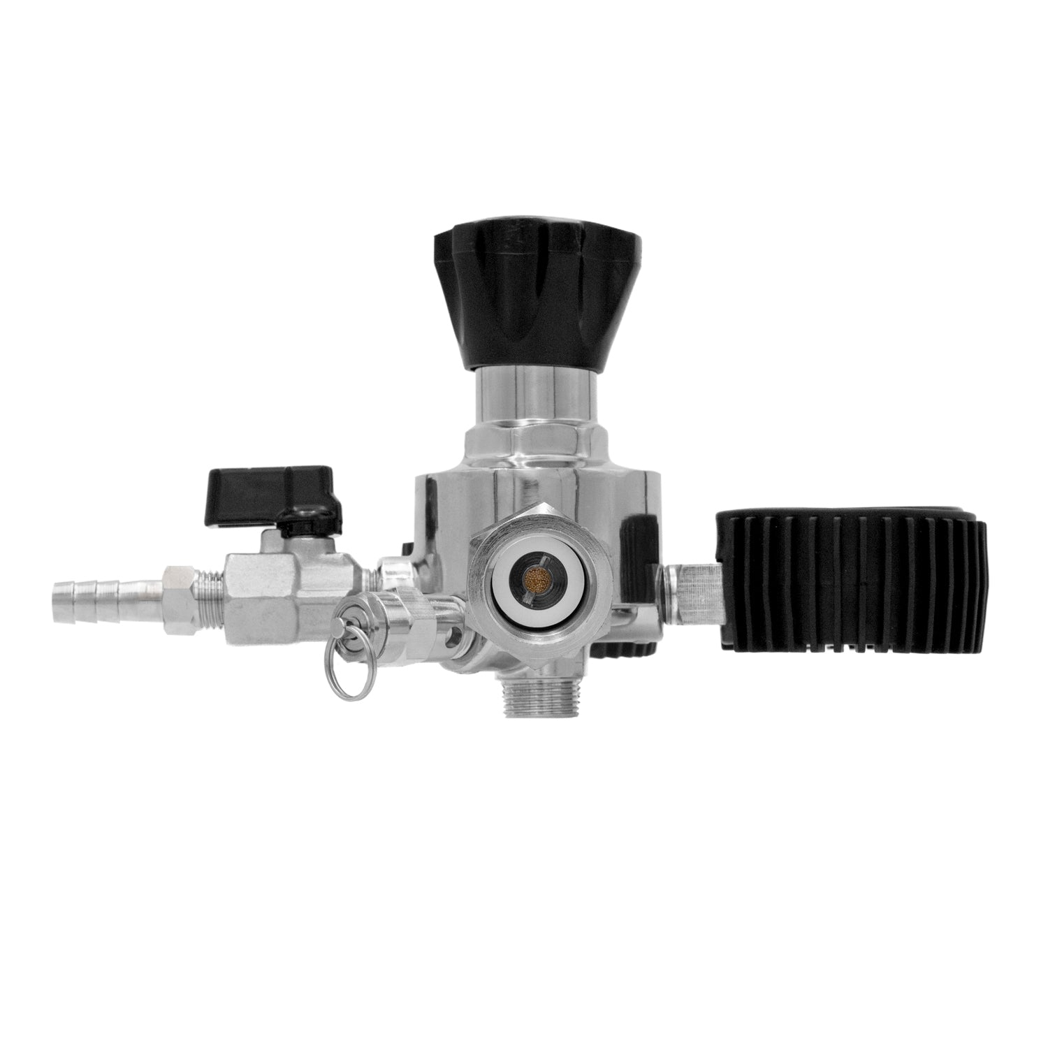 Kegco LHU52-2 co2 regulator side