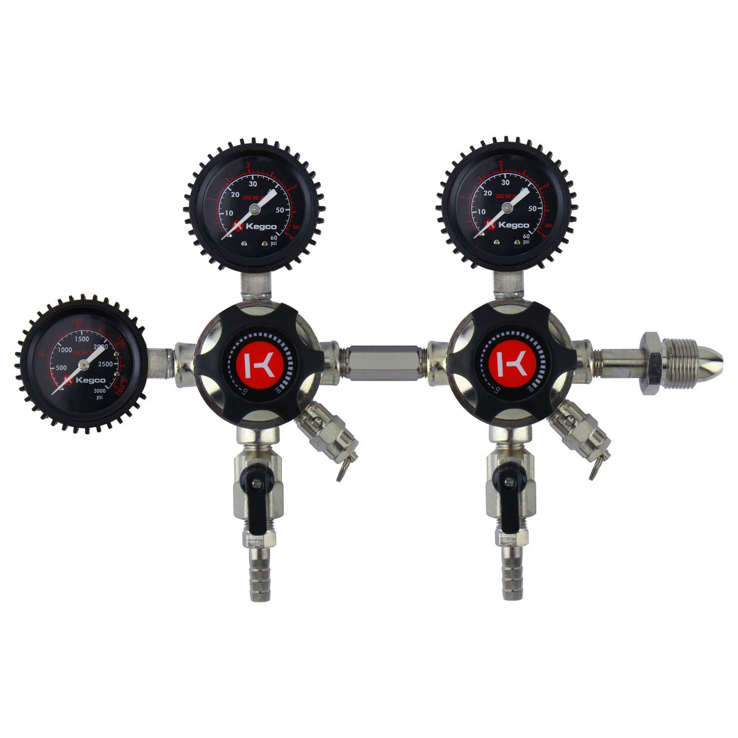 Elite Series Dual Body Nitrogen Draft Beer Regulator