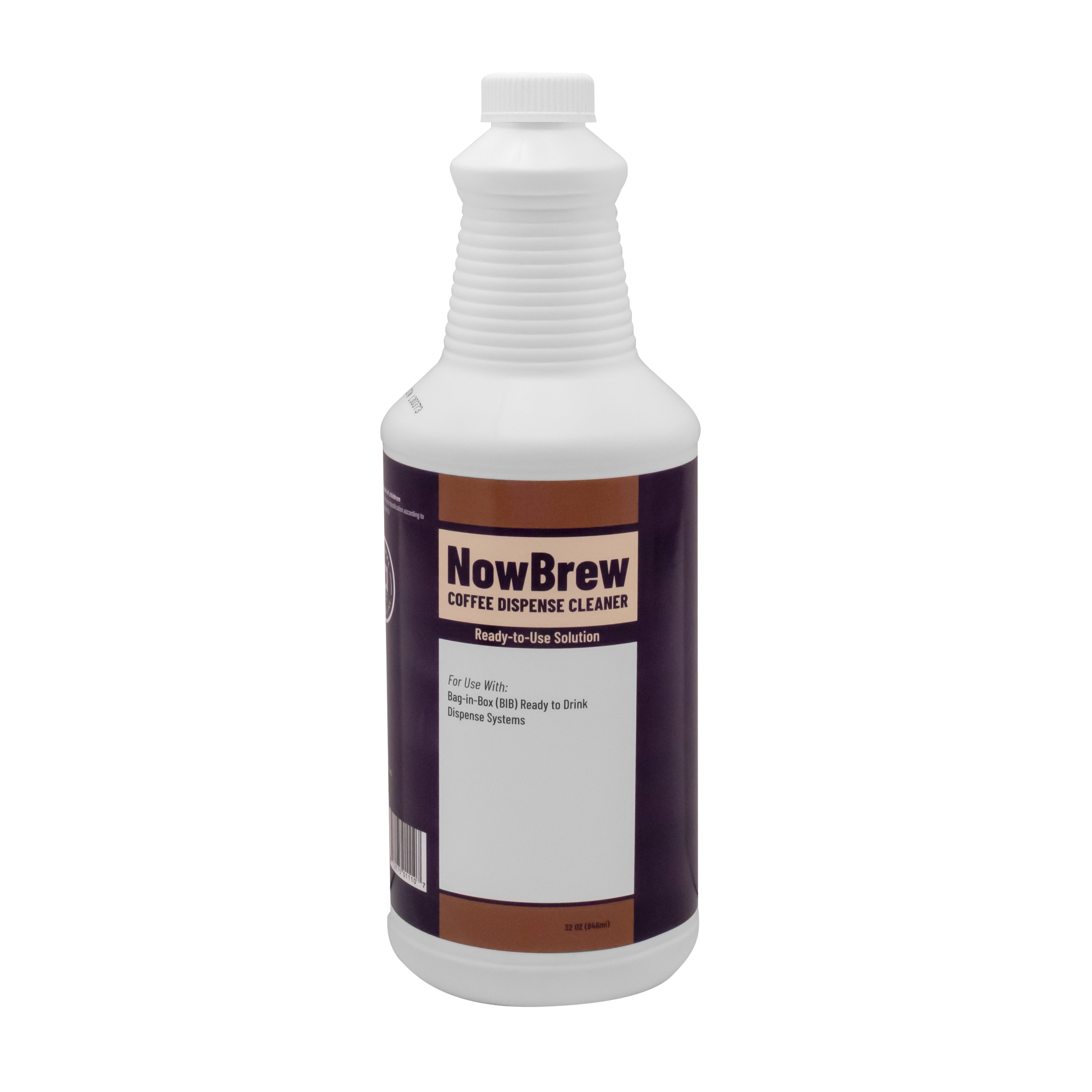 NowBrew BIB Coffee Dispense Cleaner - Single 32 oz. Bottle