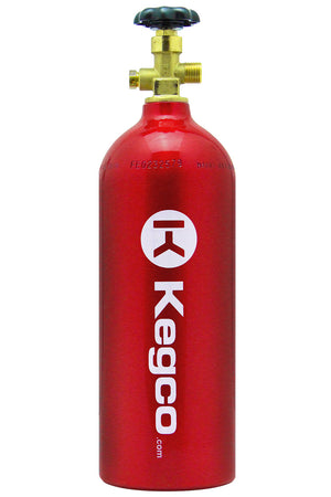 red epoxy CO2 tank