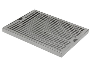 12" x 9" Surface Mount Drip Tray with Drain