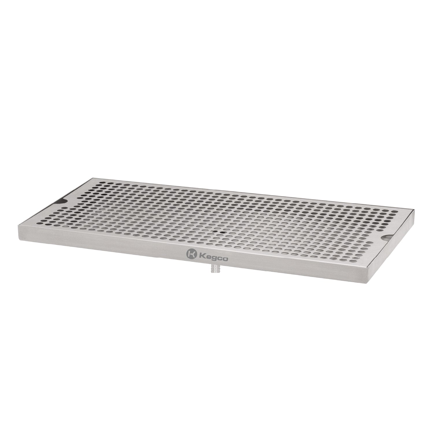 18" x 9" Surface Mount Drip Tray with Drain