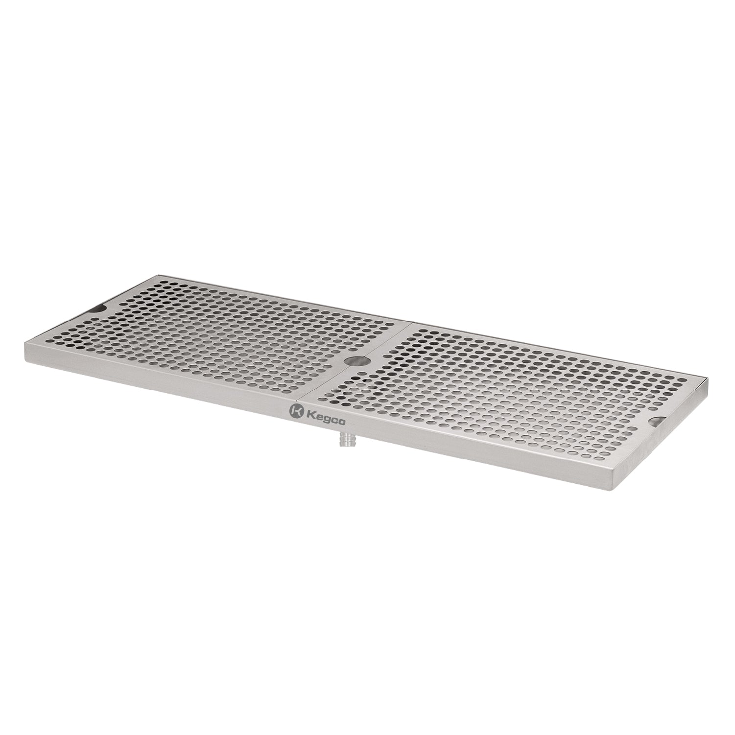 24" x 9" Surface Mount Drip Tray with Drain