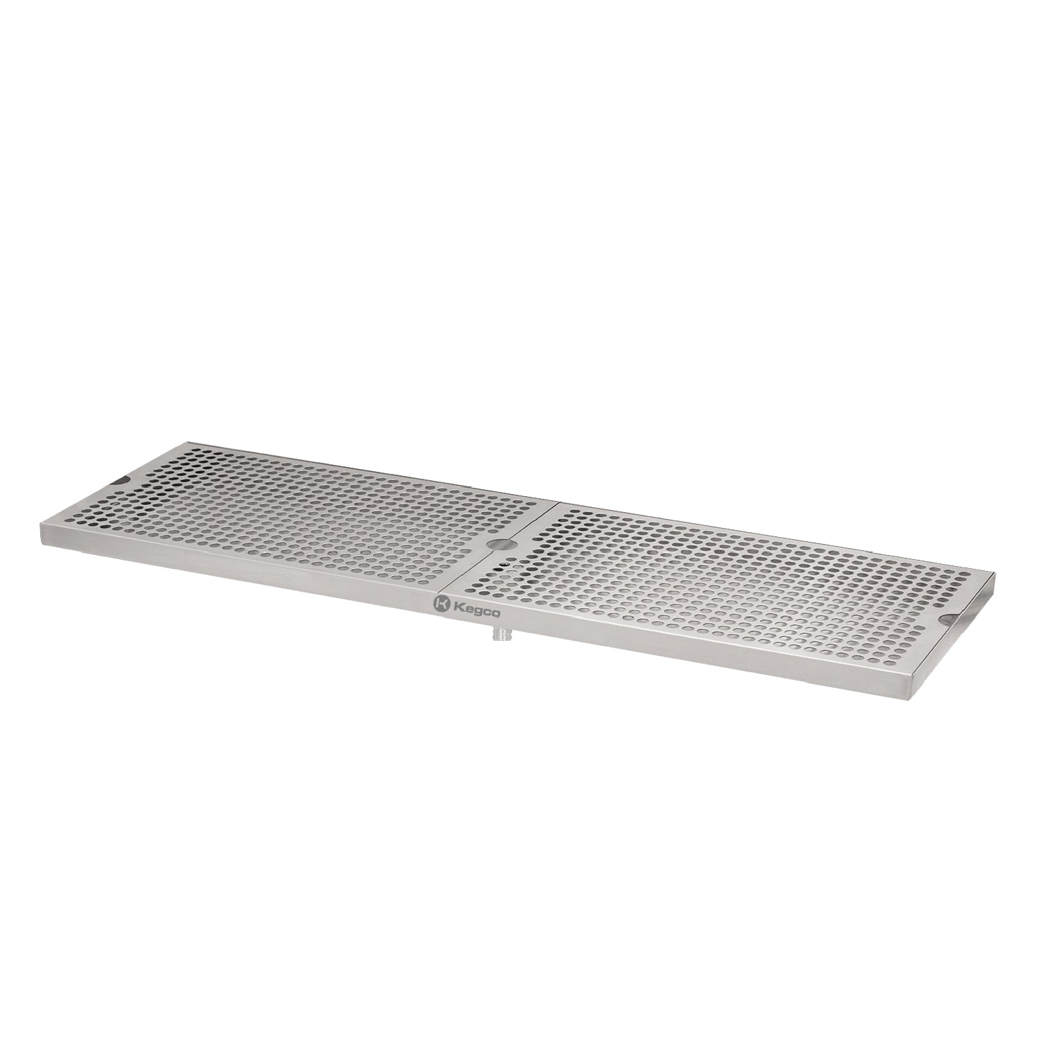 30" x 9" Surface Mount Drip Tray with Drain