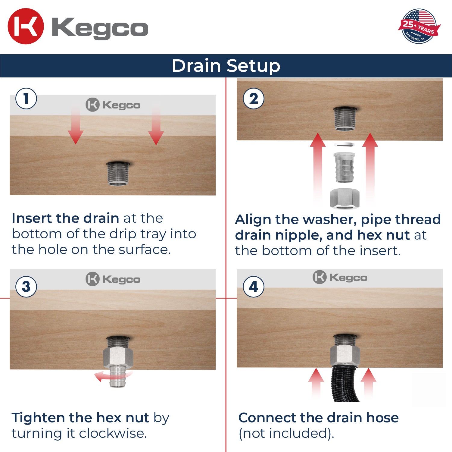 SESM-489D Drain Setup