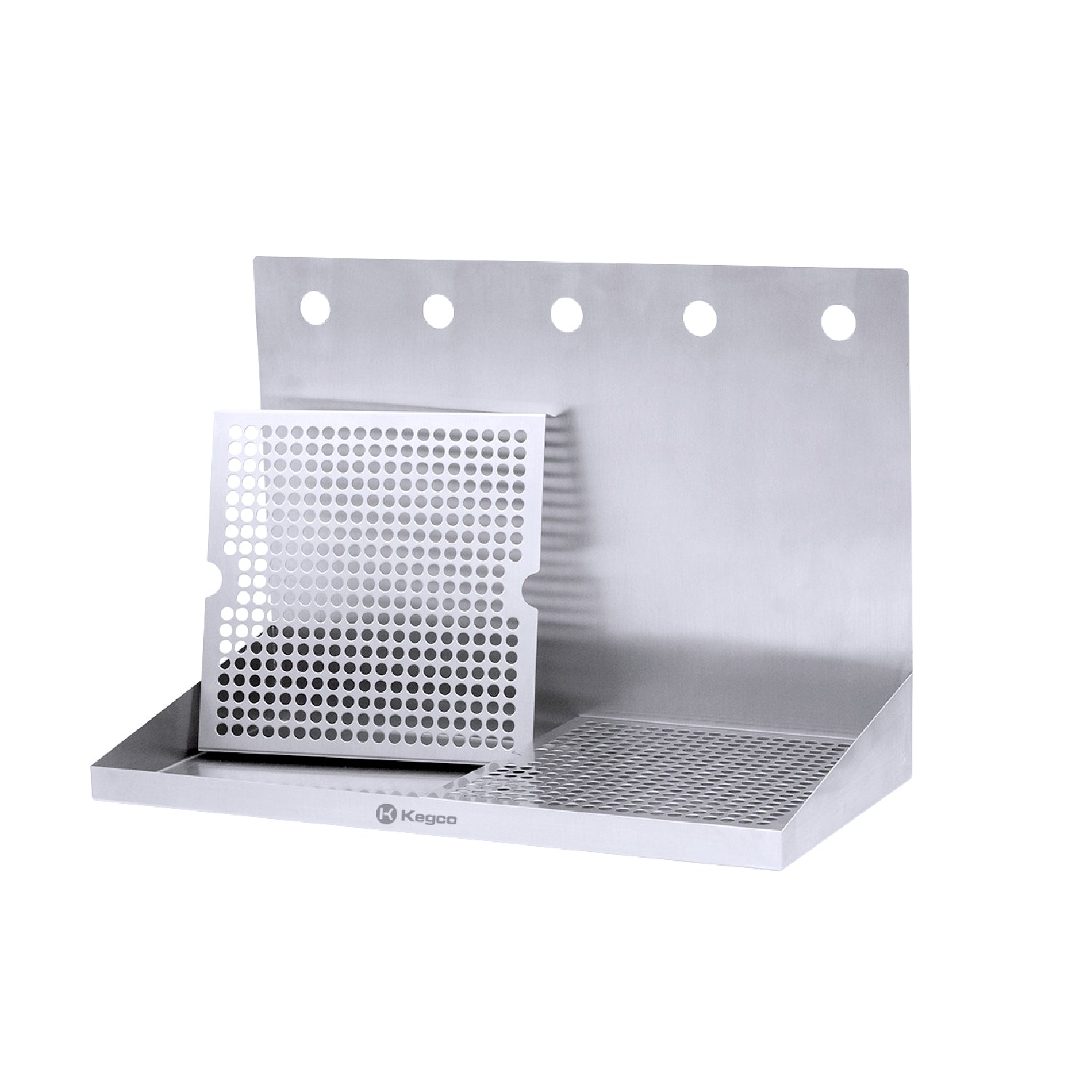 drip tray with grate angled view