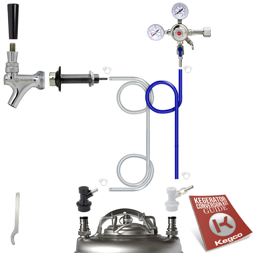 Standard Homebrew Kegerator Conversion Kit without Tank