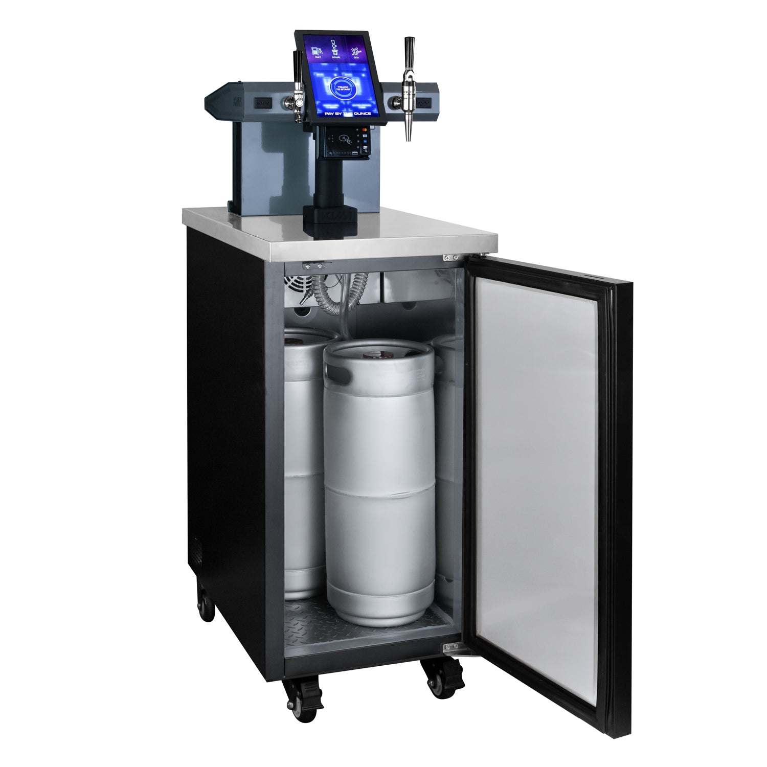 Kegco Kegerator Vending Machine KVM-TCK17-2B
