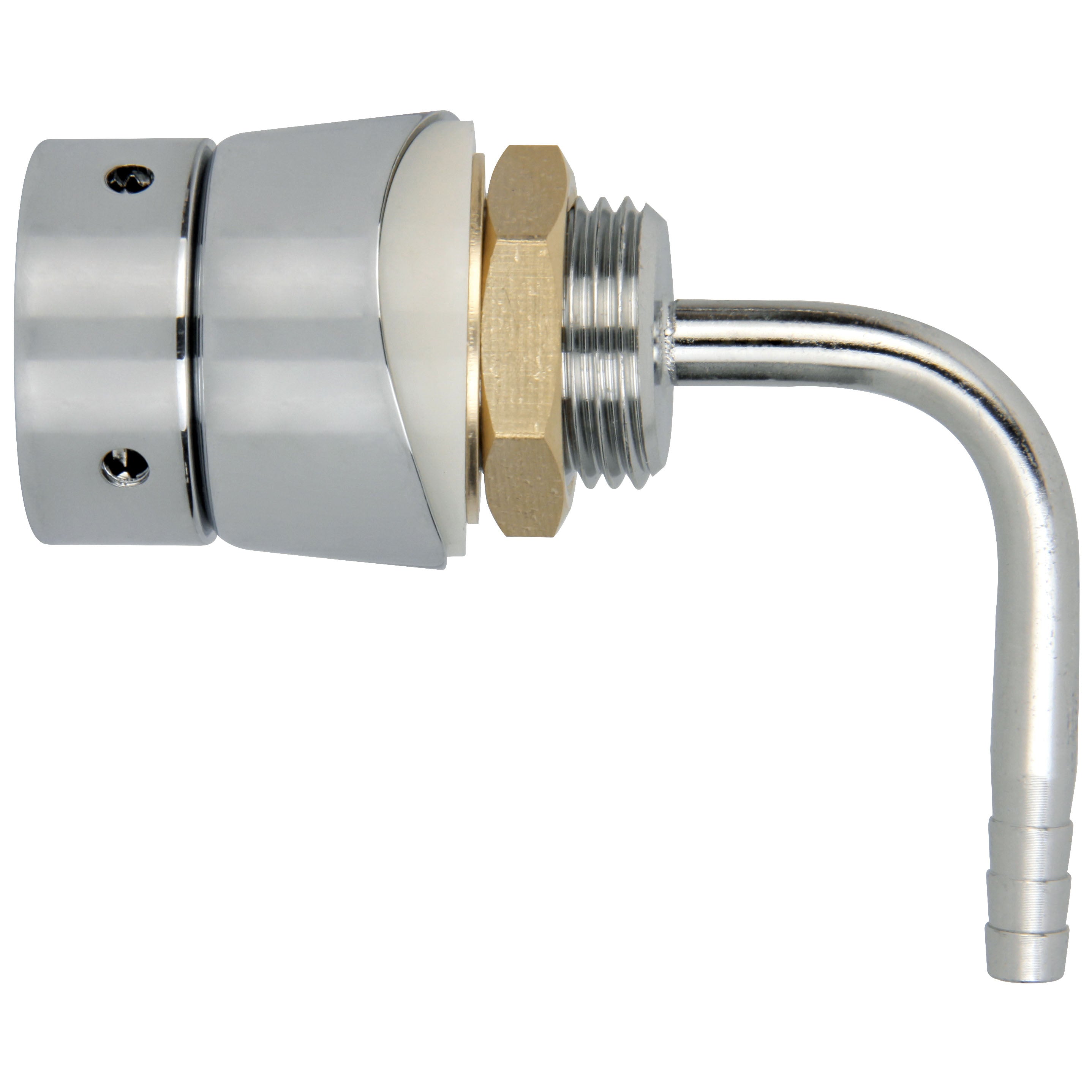 Stainless Steel Elbow Shank Assembly with Long Down Tube