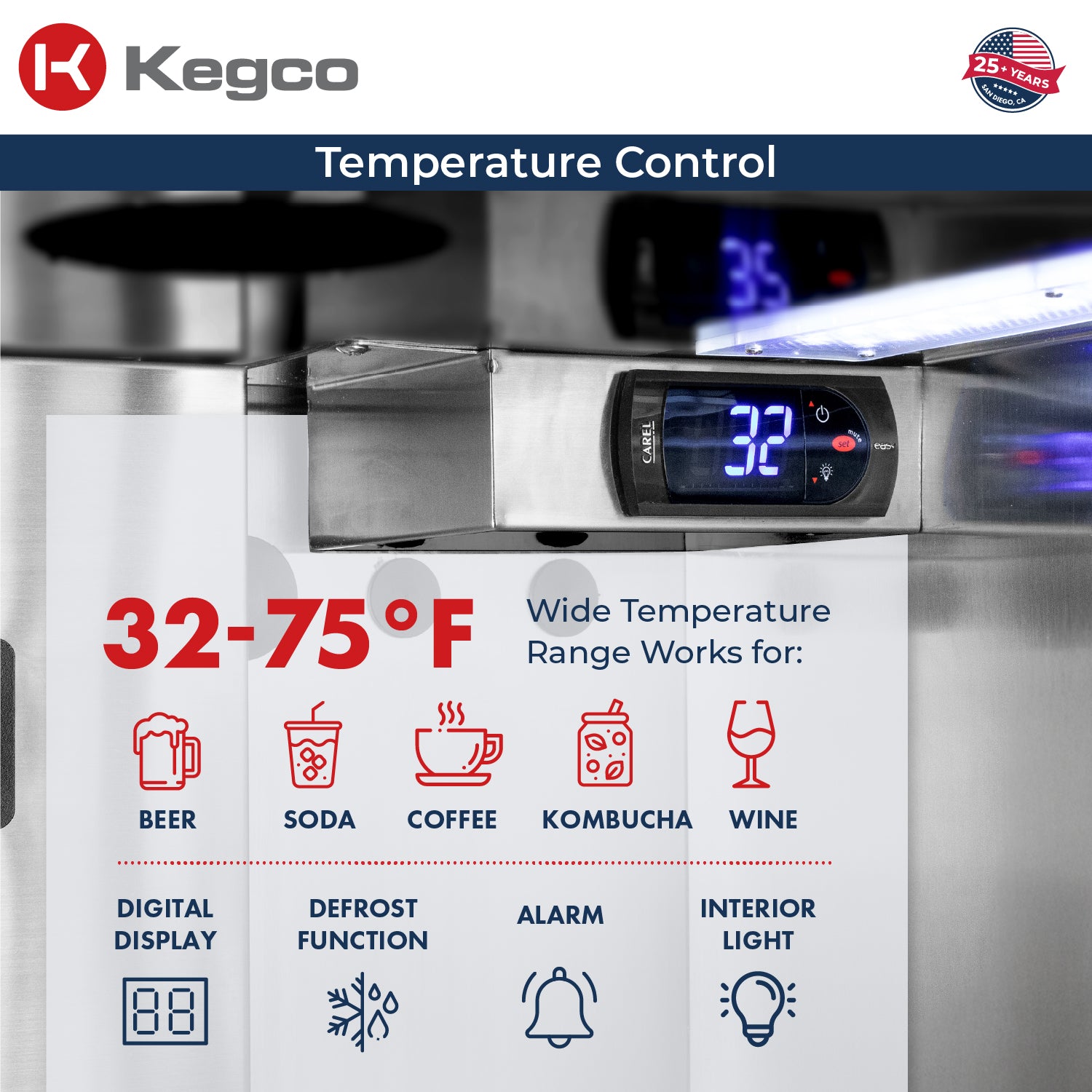 V32ADABSR-1 Kegerator Digital Display