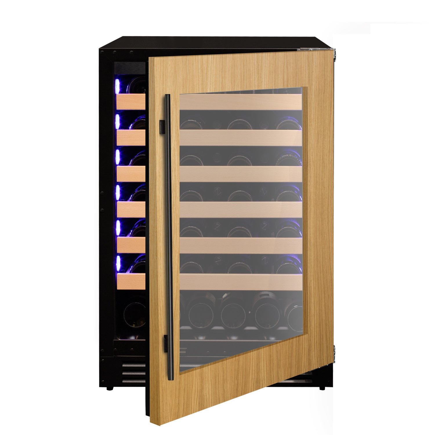 24" Wide Single Zone Panel Ready Wine Refrigerator