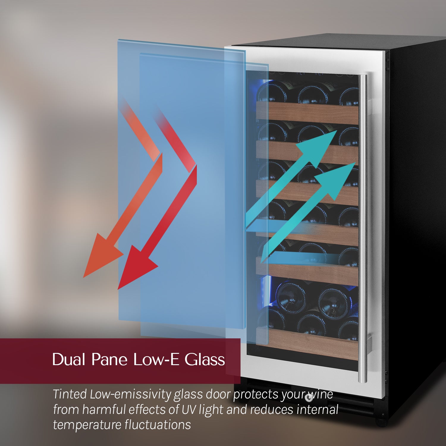 low-e low emissivity glass protects uv light rays