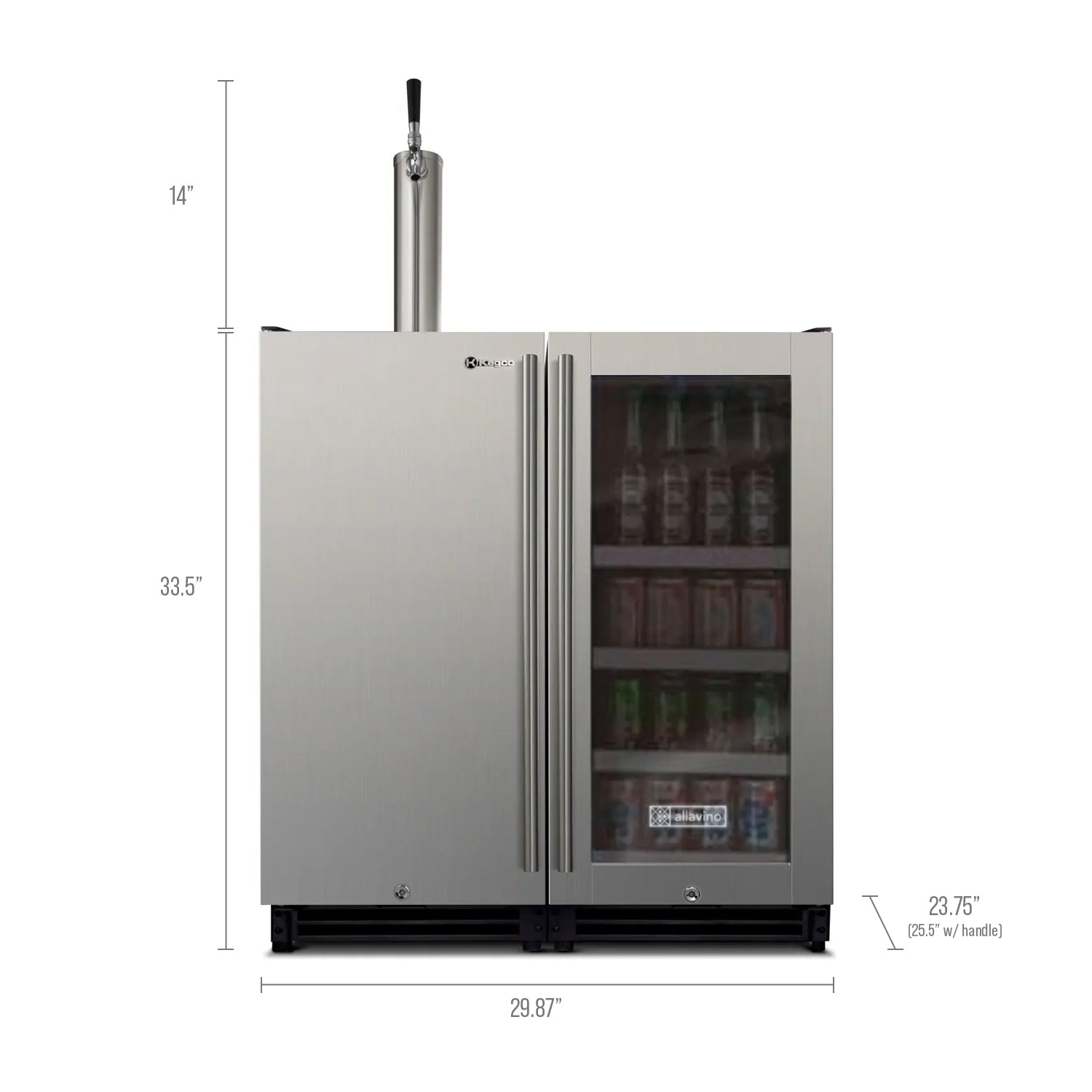 VS15-BK Dimensions