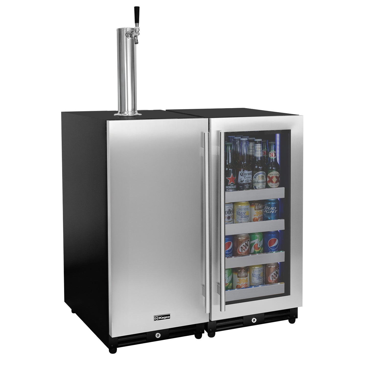 VS15-BK-L Beverage Center and Kegerator