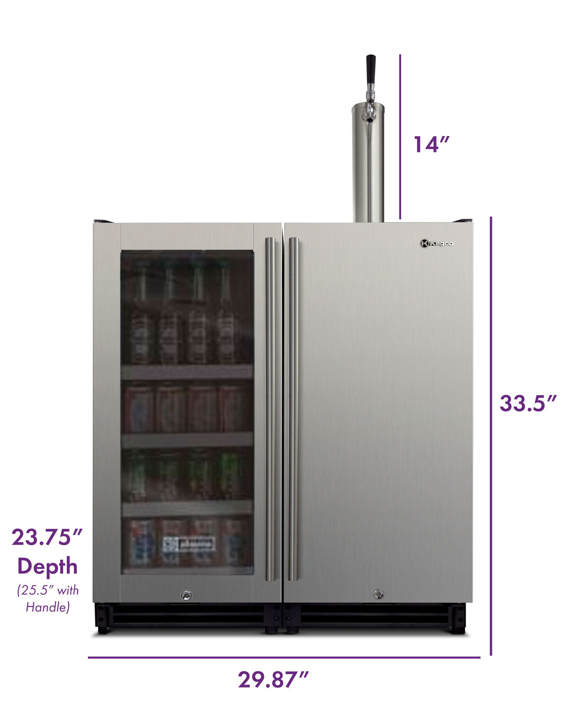 VS15-BK Dimensions
