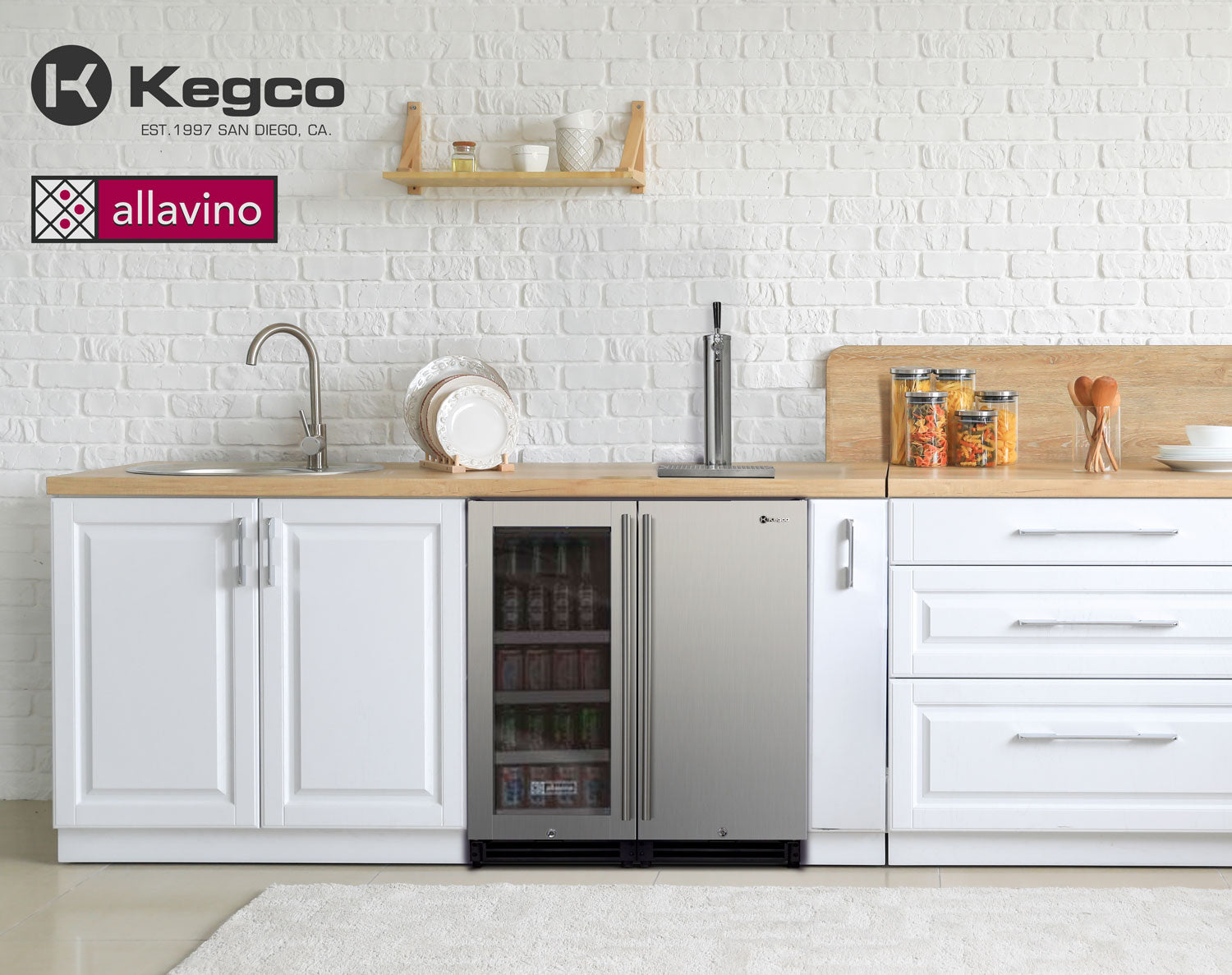 Beverage Center & Kegerator