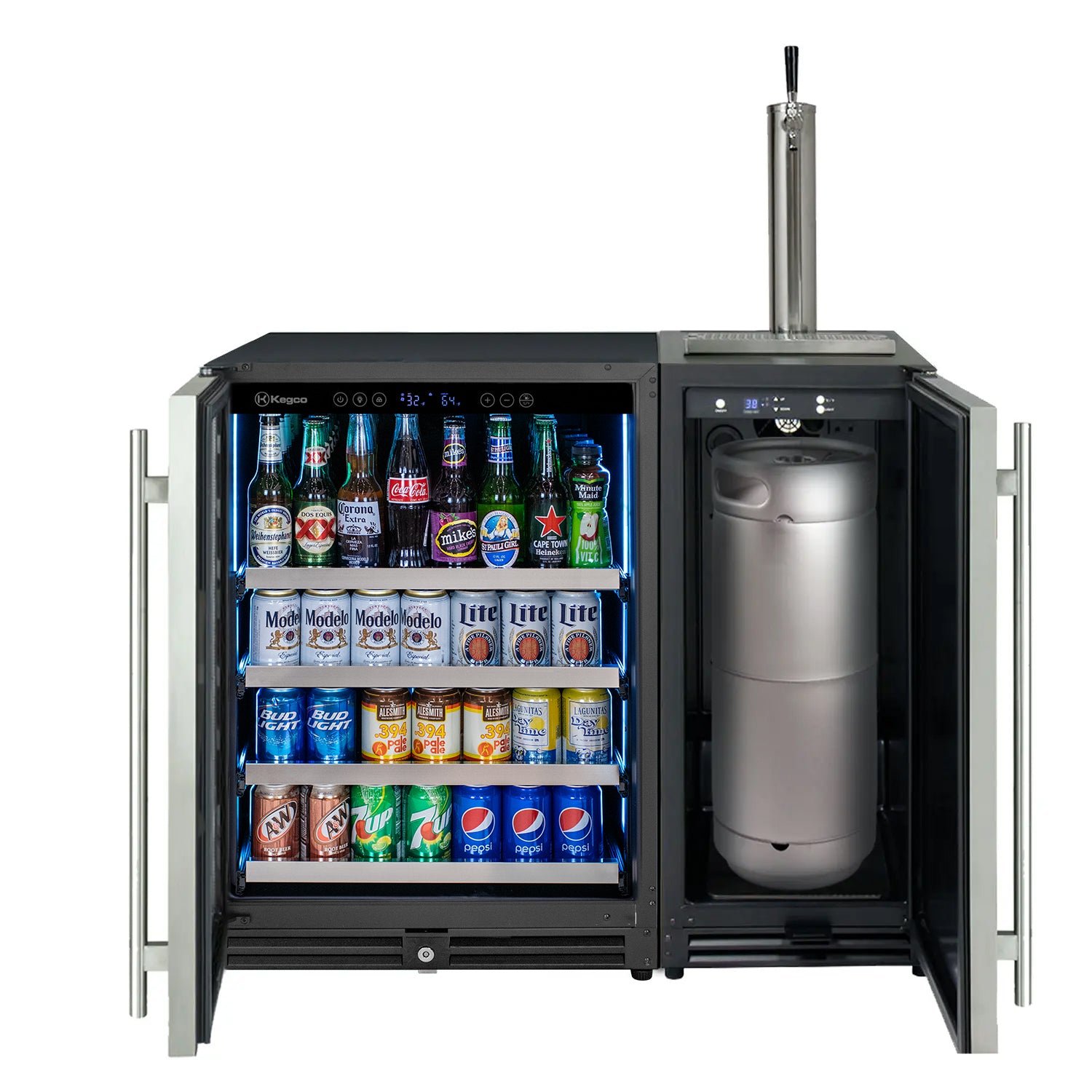 Beverage Center & Kegerator