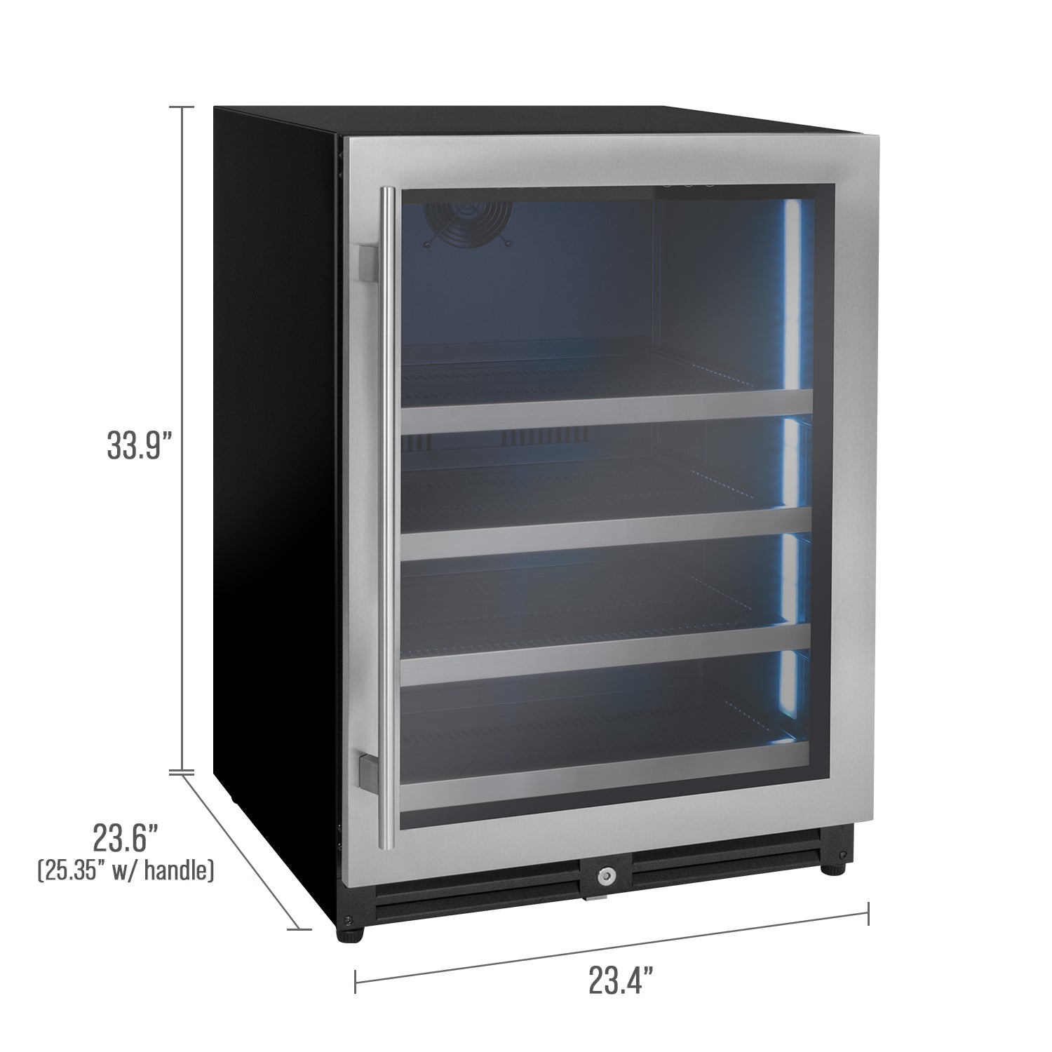 Allavino VSBC-24LSR beverage center dimensions