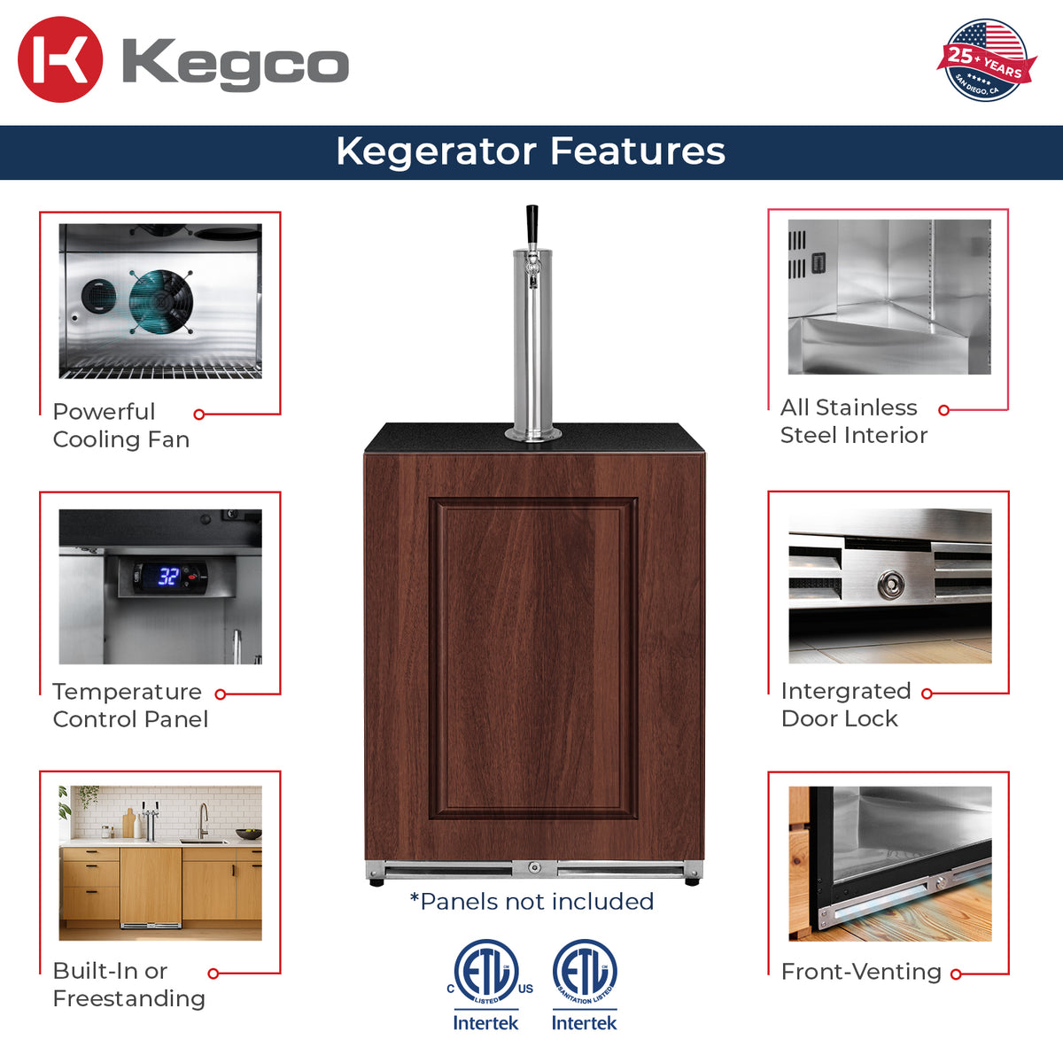 kegerator features