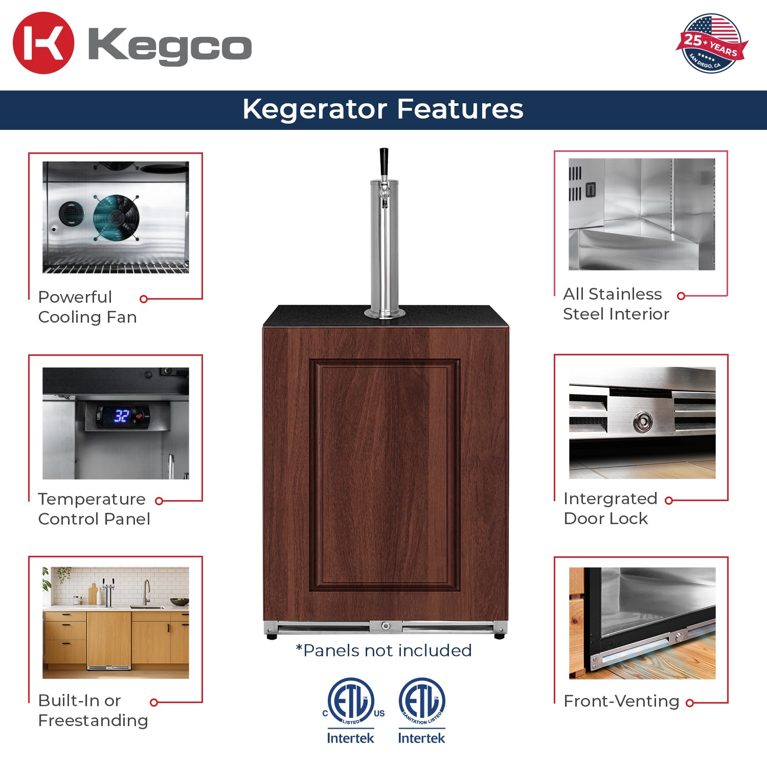 kegerator features