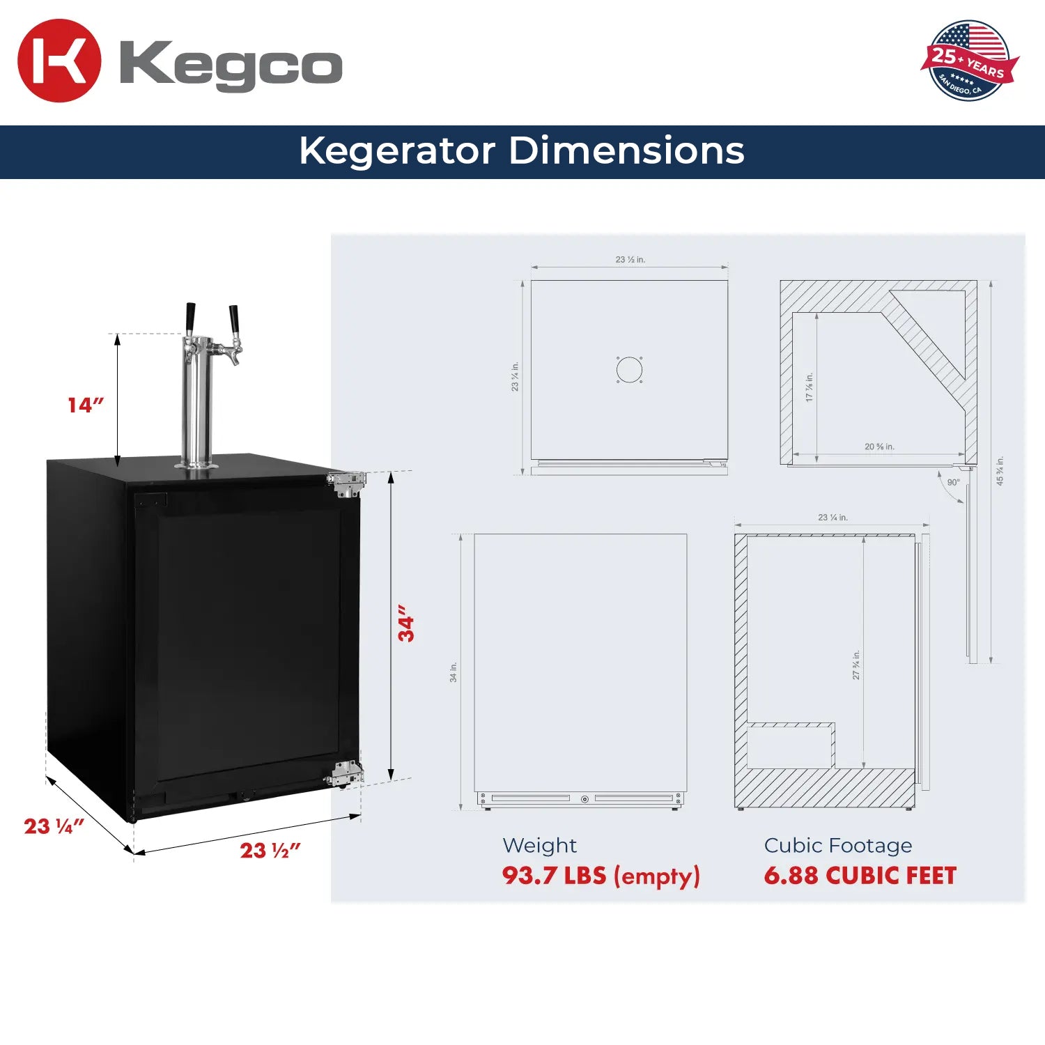 dimensions