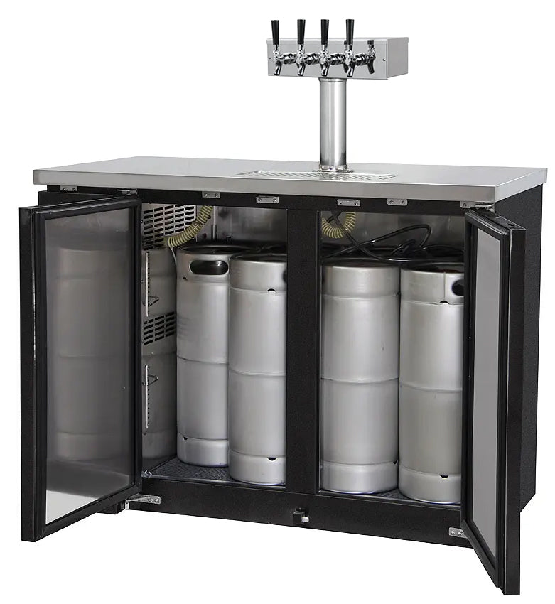 Kegco XCK-2448B-2 Keg Dispenser