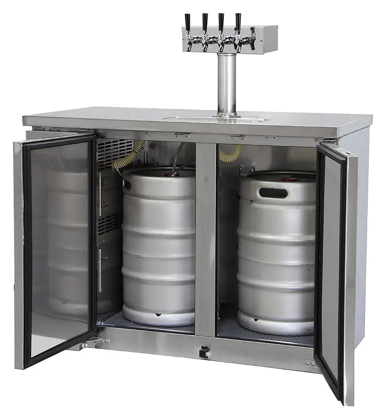 Kegco XCK-2448s-4 4 tap commercial Kegerator