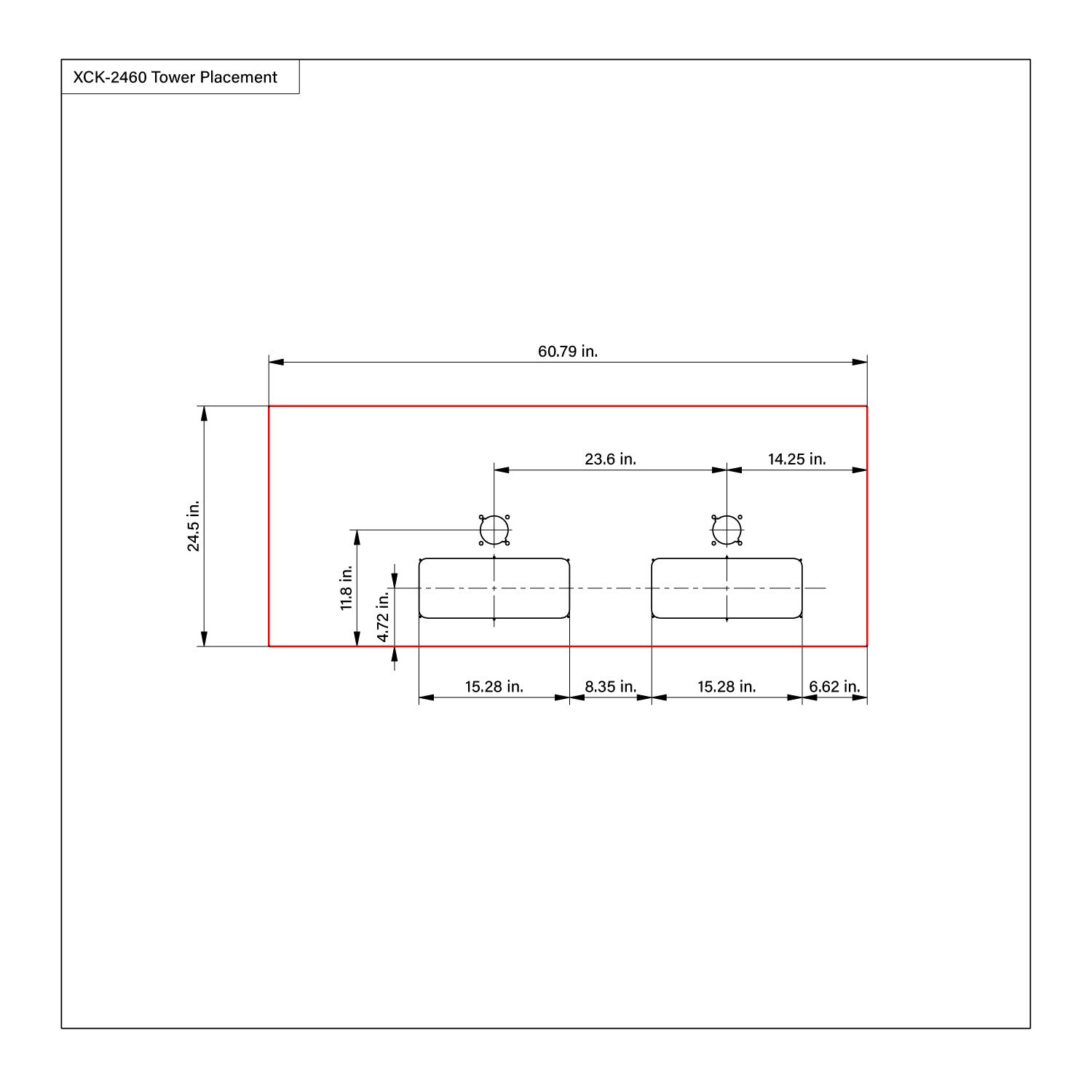 tower placement diagram