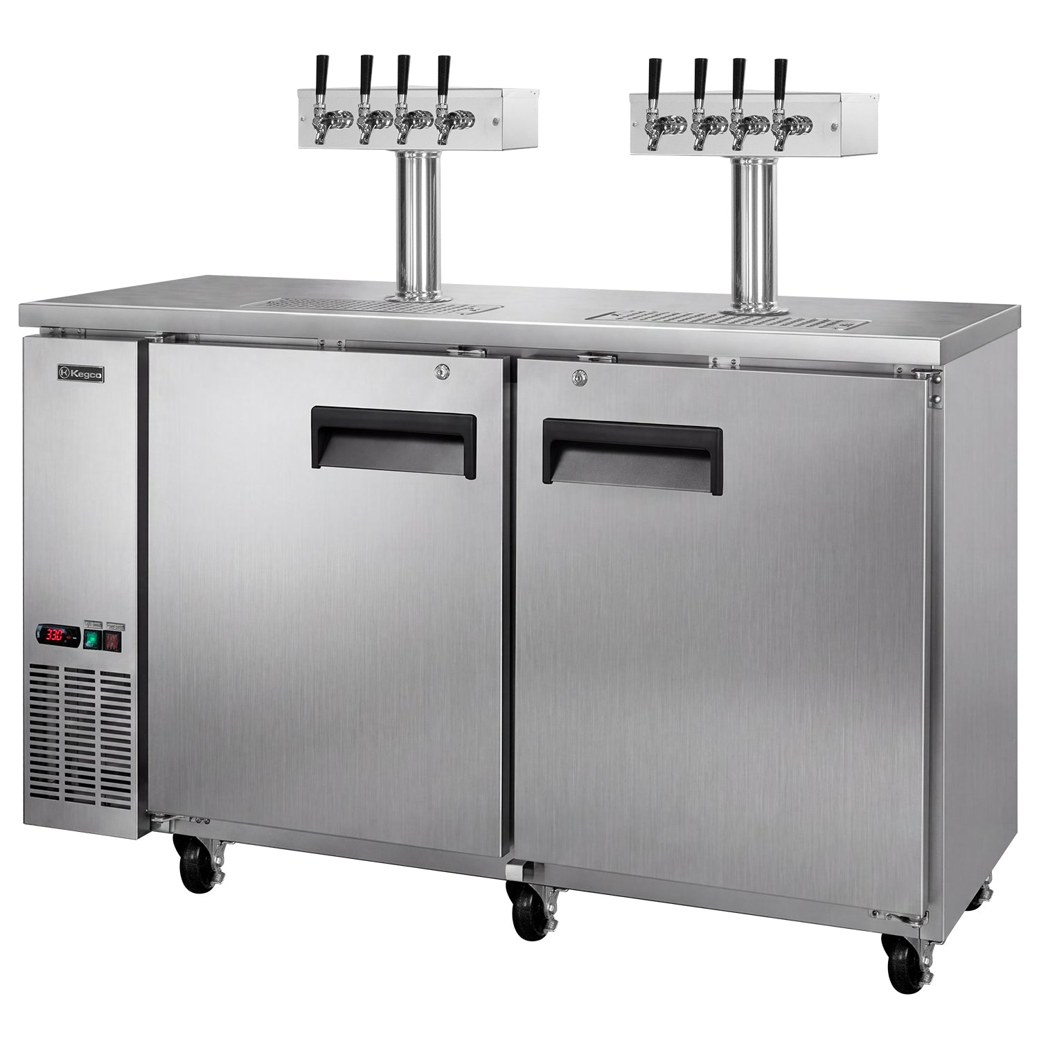 Kegco XCK-2460S-8K Craft Beer Kegerator
