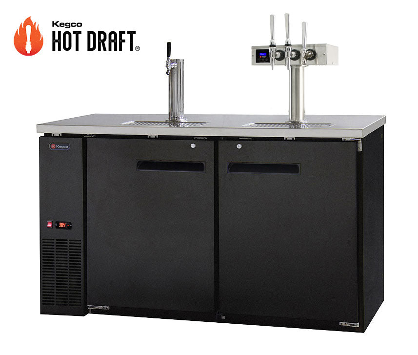 Kegco XCK-HDT-2460B Hot Draft Kegerator