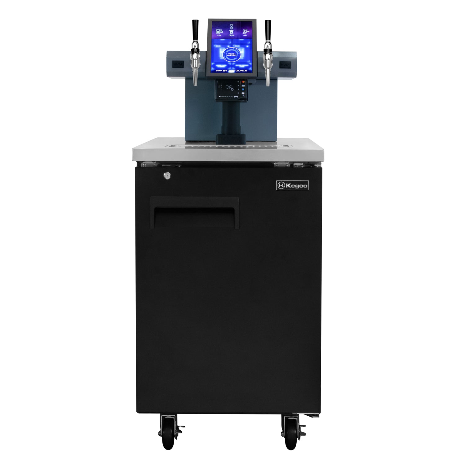 Kegco 2 Faucet Kegerator Vending Machine